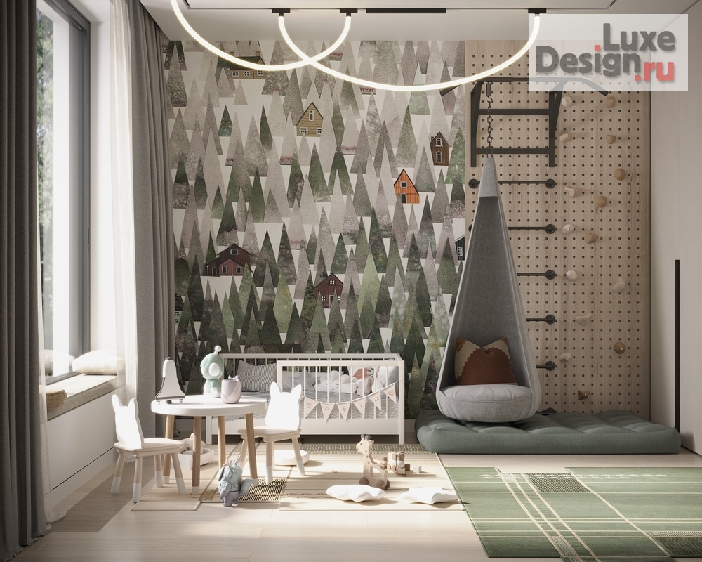 Дизайн интерьера загородного дома "Частный дом в КП "Алые Паруса"" (фото 5)