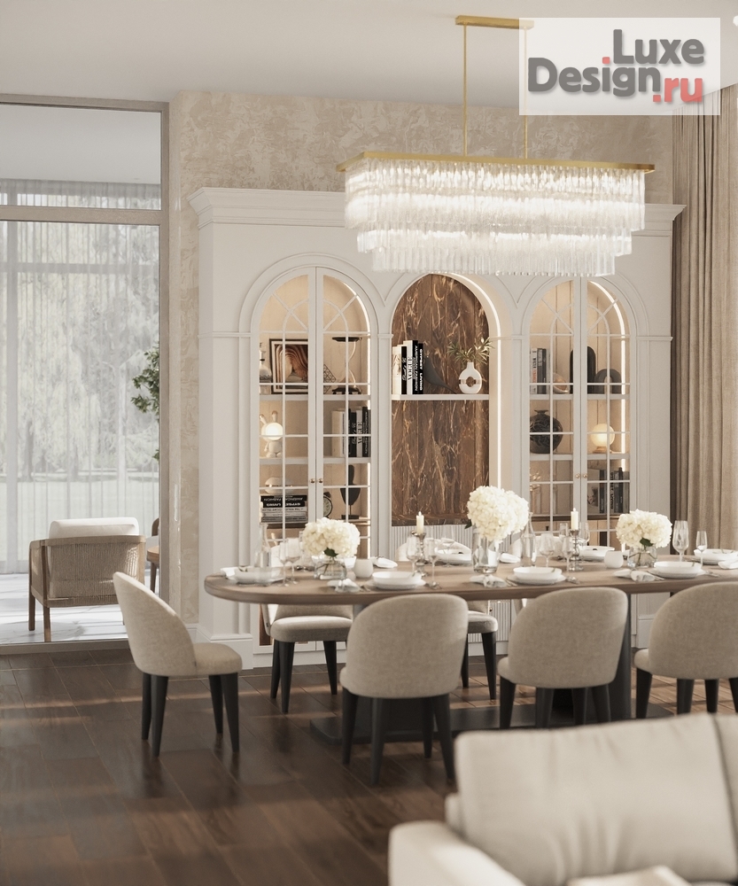 Дизайн интерьера частного дома "Частный дом в КП "Охтинский Парк" " (фото 9)