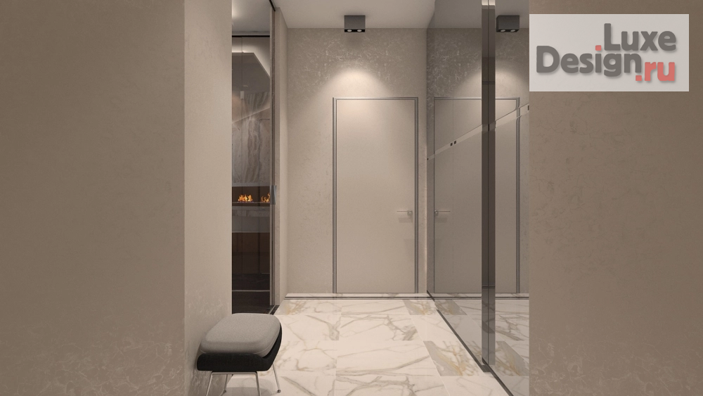 Дизайн интерьера трехкомнатной квартиры "Квартира в ЖК Балтийская жемчужина" (фото 5)