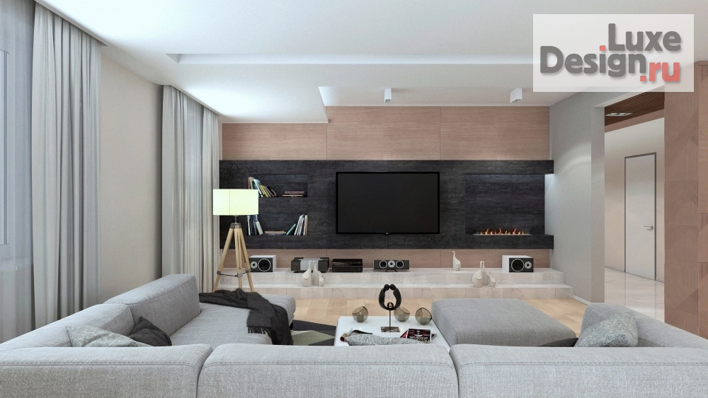 Дизайн интерьера загородного дома "Загородный дом г. Сертолово" (фото 2)