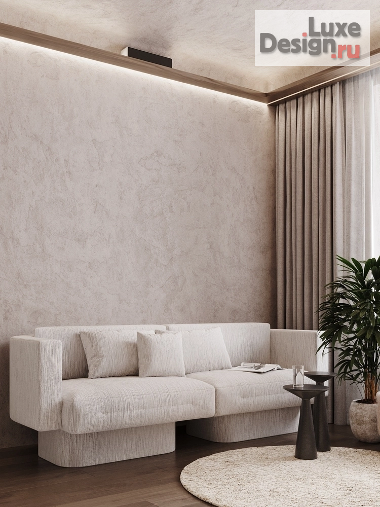 Дизайн интерьера комнаты "Ваби-саби в новом прочтении" (фото 7)