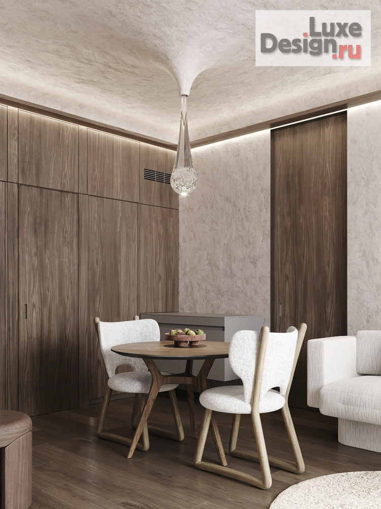 Дизайн интерьера комнаты "Ваби-саби в новом прочтении" (фото 2)