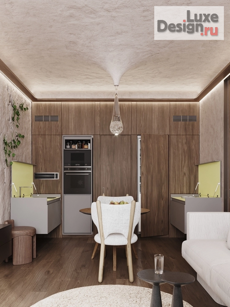 Дизайн интерьера комнаты "Ваби-саби в новом прочтении" (фото 5)