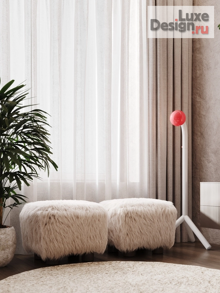 Дизайн интерьера комнаты "Ваби-саби в новом прочтении" (фото 8)