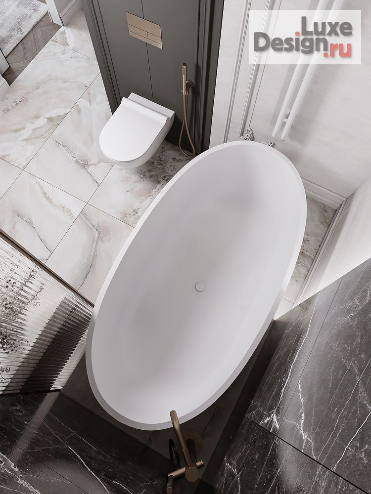 Дизайн интерьера двухкомнатной квартиры "ЖК Цивилизация на Неве" (фото 9)