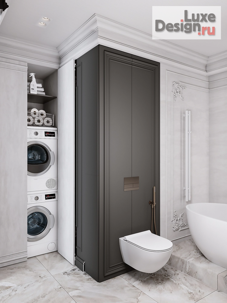 Дизайн интерьера двухкомнатной квартиры "ЖК Цивилизация на Неве" (фото 10)