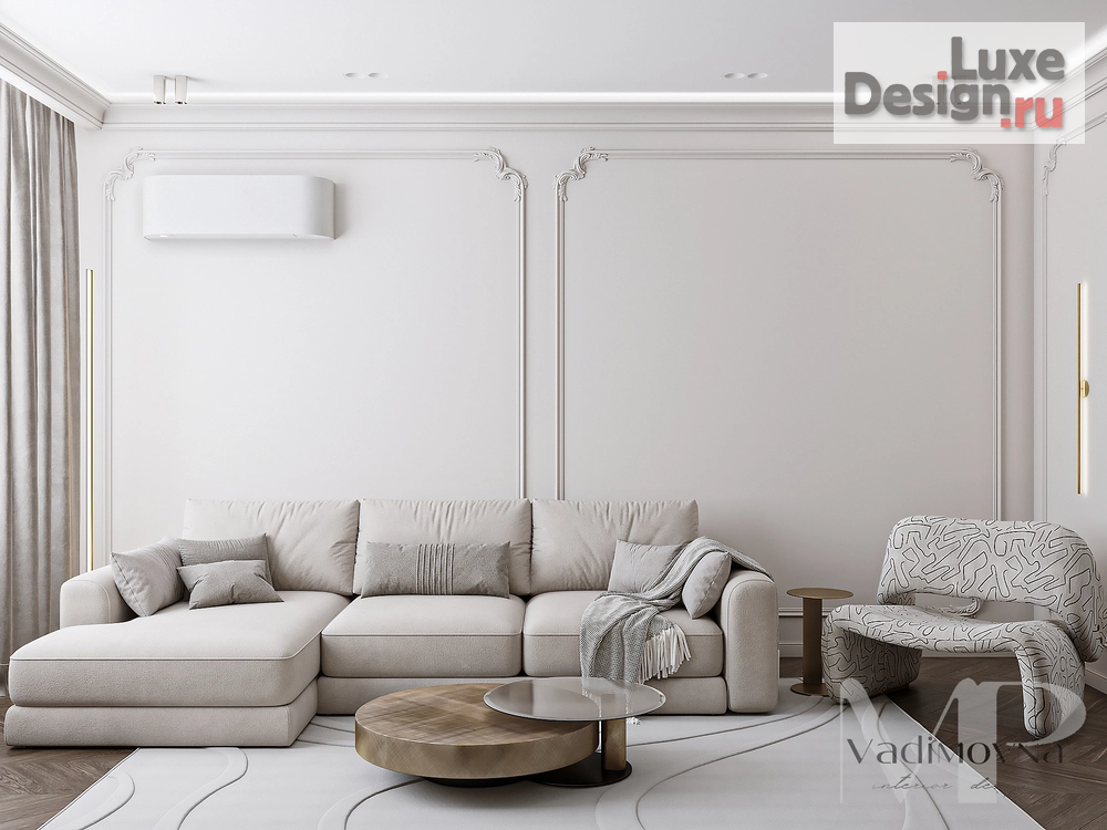 Дизайн интерьера трехкомнатной квартиры "ЖК Familia" (фото 3)