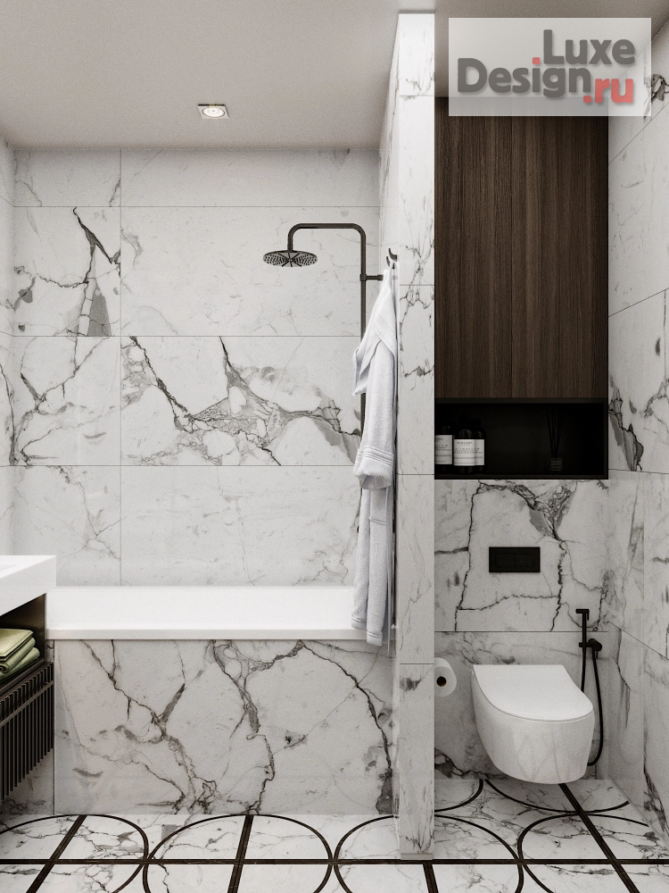 Дизайн интерьера трехкомнатной квартиры "ул. Алексеева 22 Красноярск" (фото 20)