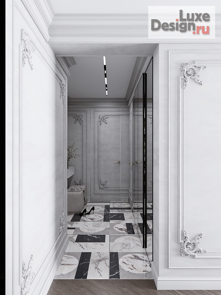 Дизайн интерьера двухкомнатной квартиры "ЖК Цивилизация на Неве" (фото 5)