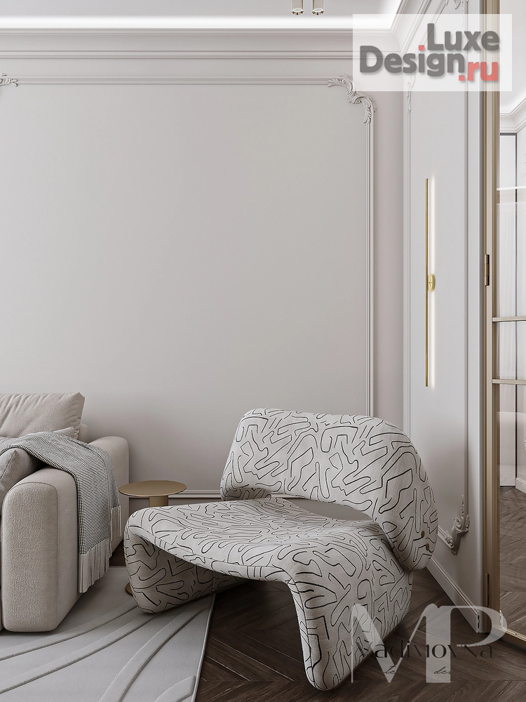 Дизайн интерьера трехкомнатной квартиры "ЖК Familia" (фото 5)