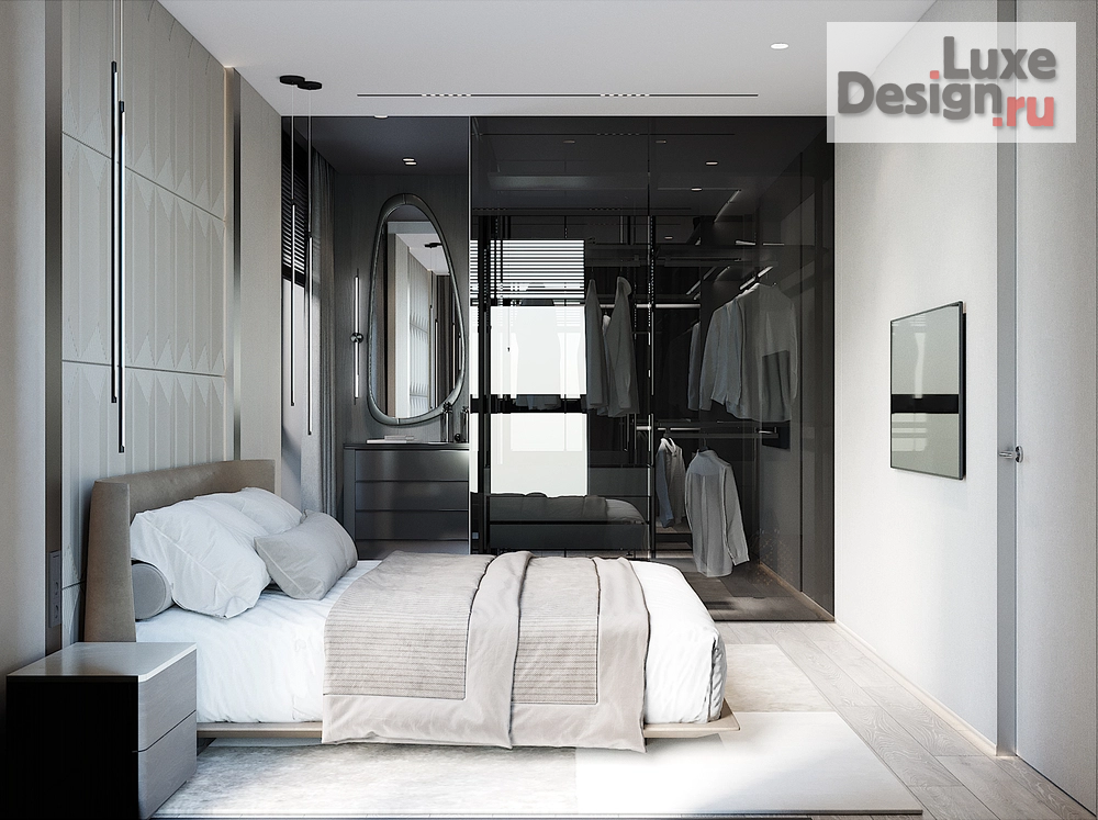 Дизайн интерьера двухкомнатной квартиры "ЖК RiverSky" (фото 4)