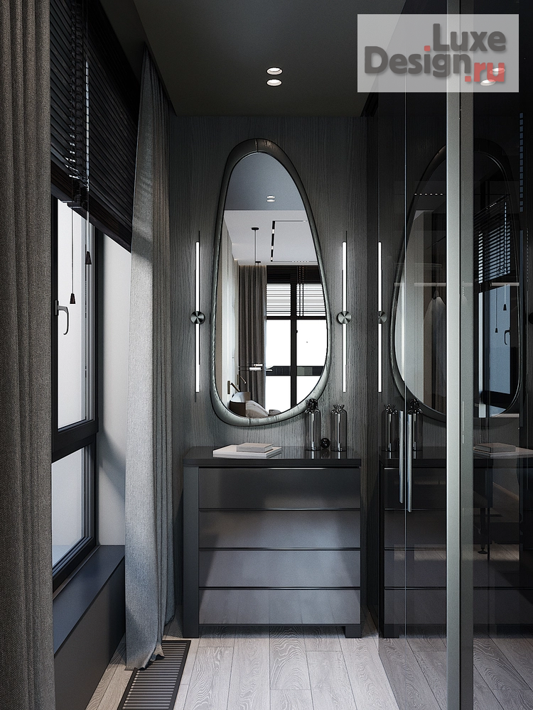 Дизайн интерьера двухкомнатной квартиры "ЖК RiverSky" (фото 7)