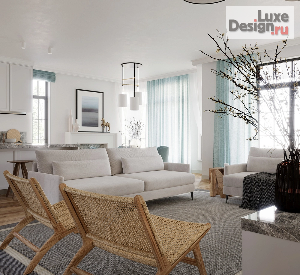 Дизайн интерьера частного дома "Дом в классическом стиле " (фото 5)