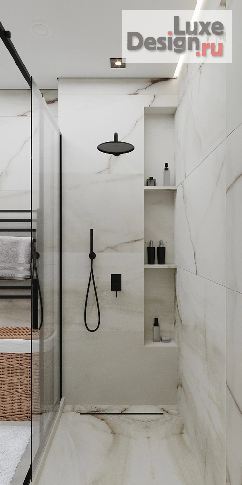 дизайн интерьера санузла "Улица Асафьева" (фото 3)