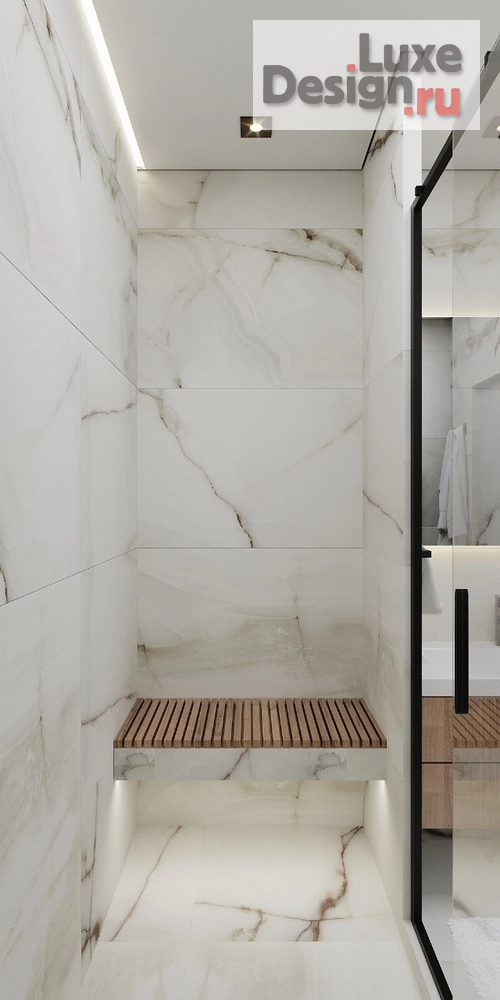 дизайн интерьера санузла "Улица Асафьева" (фото 4)