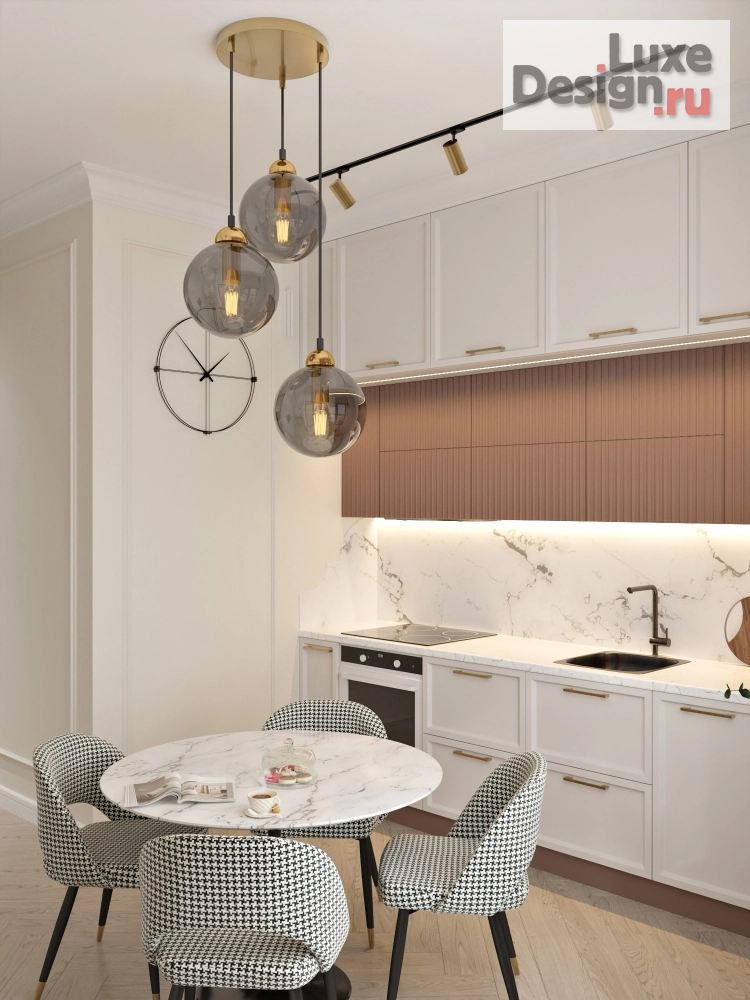 Дизайн интерьера однокомнатной квартиры "Лесная" (фото 7)