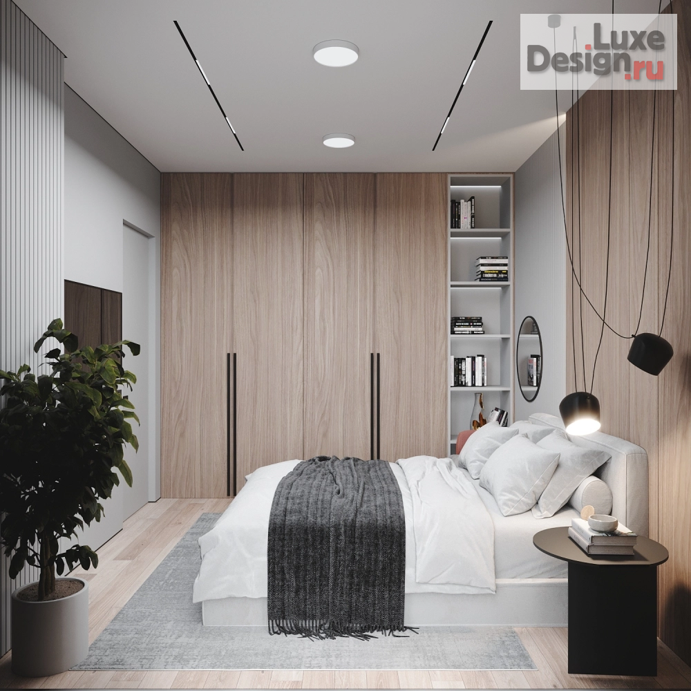 Дизайн интерьера спальни "ЖК Grand House" (фото 2)