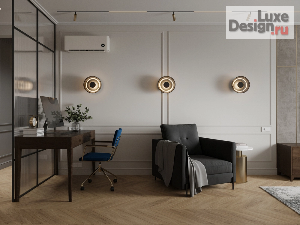 Дизайн интерьера трехкомнатной квартиры "Квартира 3-х комнатная 104 м2" (фото 8)