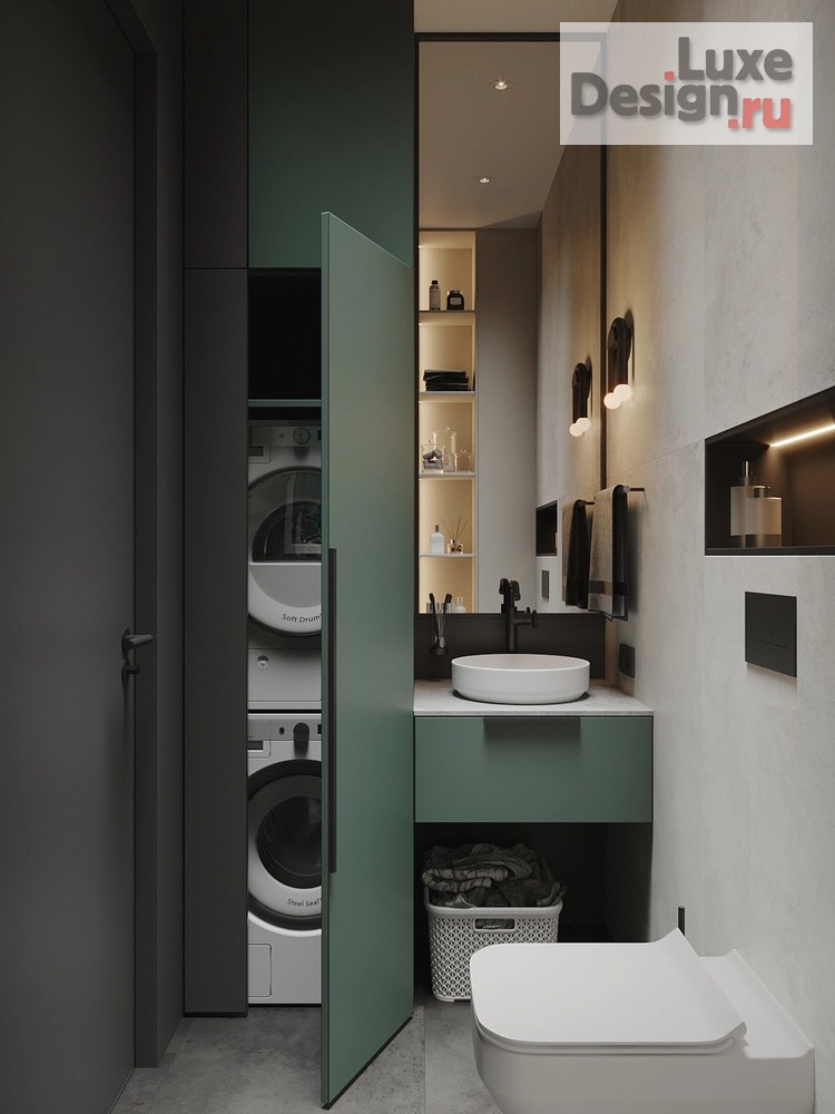 Дизайн интерьера двухкомнатной квартиры "Квартира. Московский 61." (фото 21)