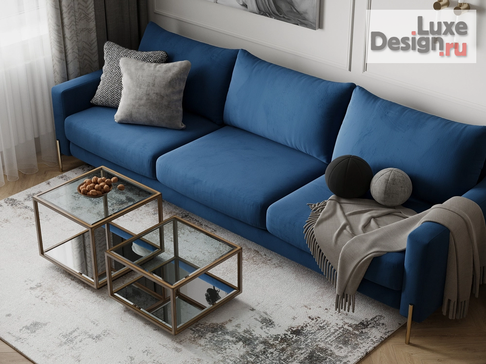 Дизайн интерьера трехкомнатной квартиры "Квартира 3-х комнатная 104 м2" (фото 9)