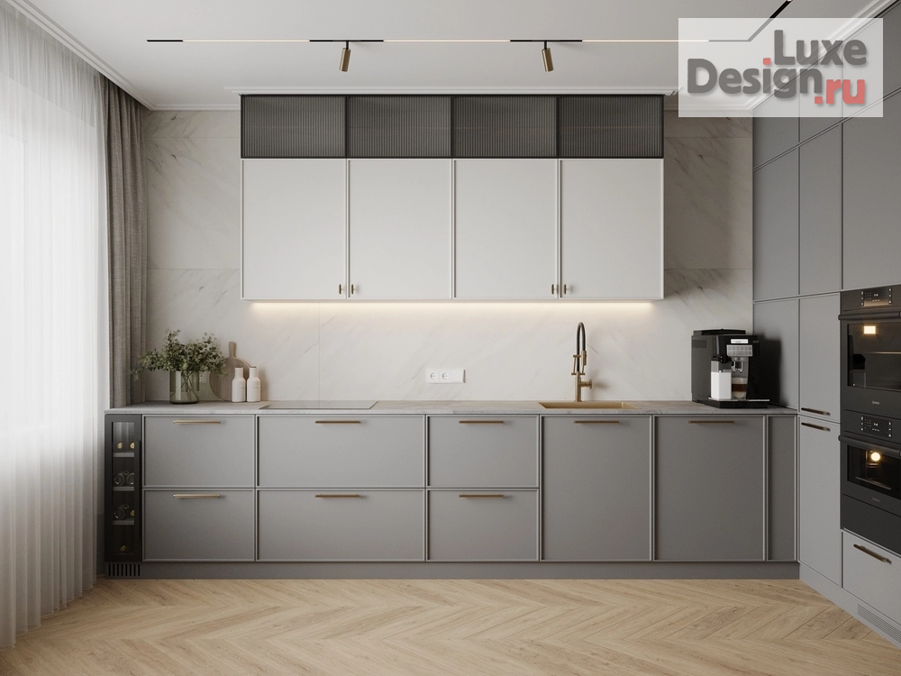 Дизайн интерьера трехкомнатной квартиры "Квартира 3-х комнатная 104 м2" (фото 2)