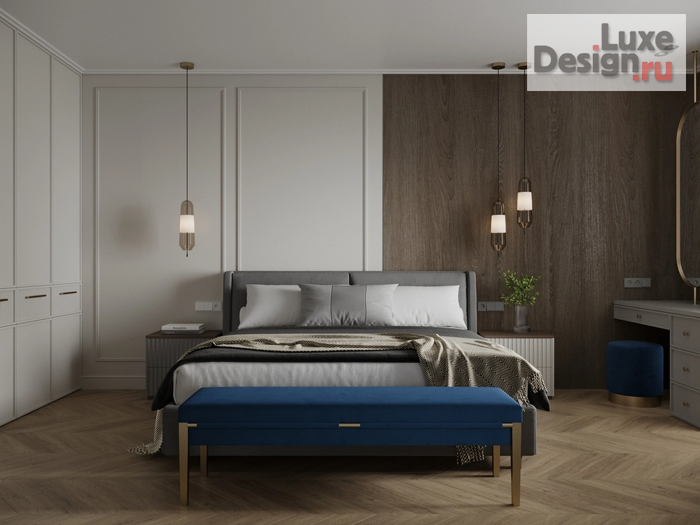 Дизайн интерьера трехкомнатной квартиры "Квартира 3-х комнатная 104 м2" (фото 12)