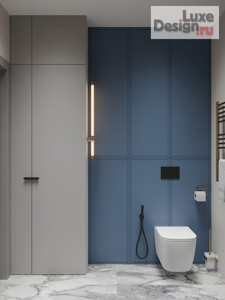 Дизайн интерьера трехкомнатной квартиры "Квартира 3-х комнатная 104 м2" (фото 25)