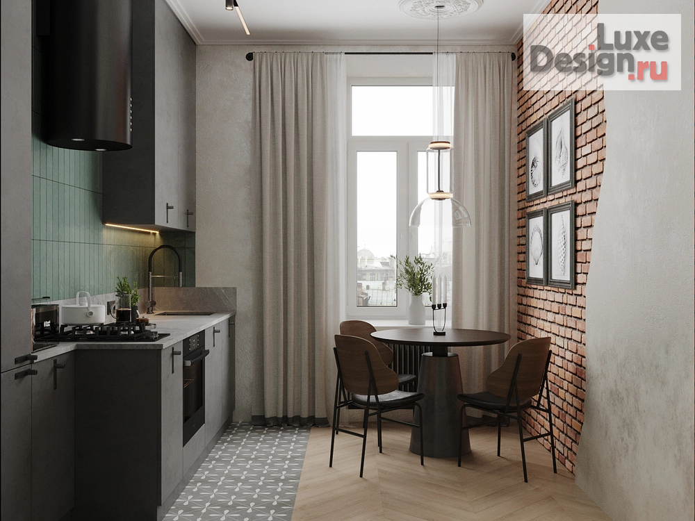 Дизайн интерьера двухкомнатной квартиры "Квартира. Московский 61." (фото 14)