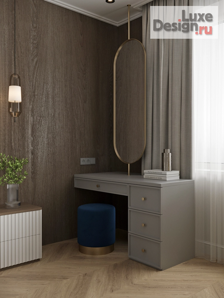 Дизайн интерьера трехкомнатной квартиры "Квартира 3-х комнатная 104 м2" (фото 14)