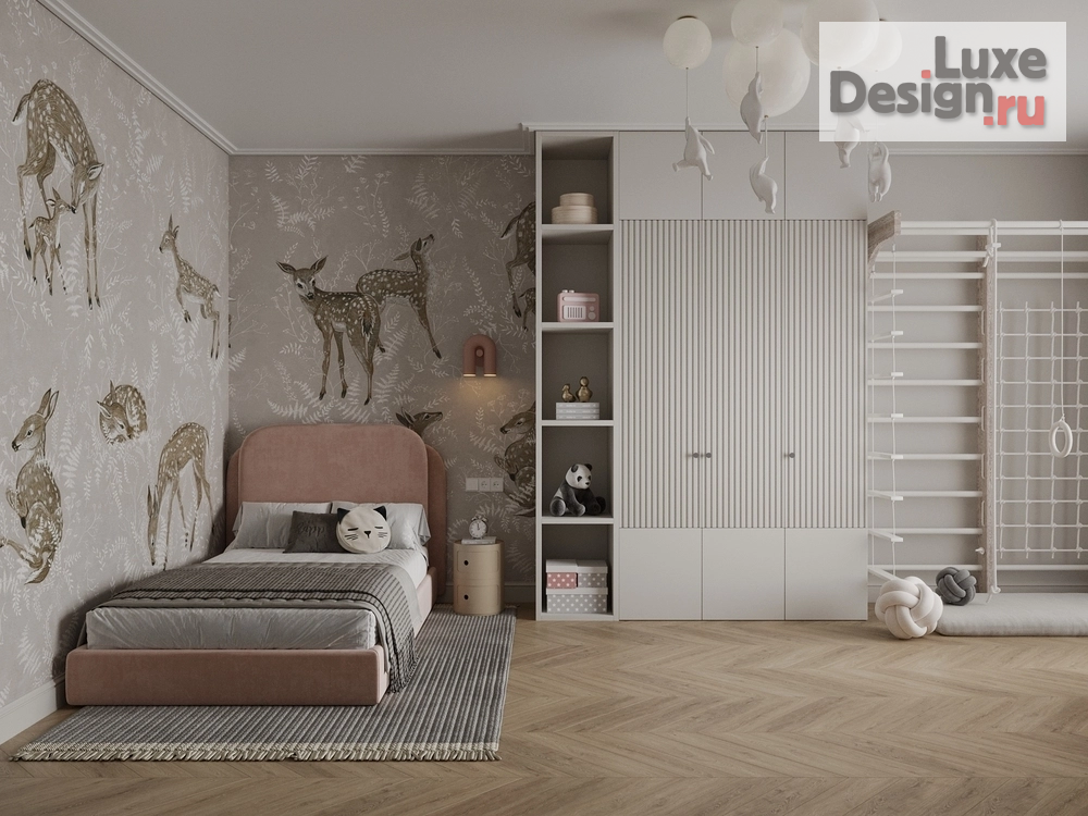 Дизайн интерьера трехкомнатной квартиры "Квартира 3-х комнатная 104 м2" (фото 16)