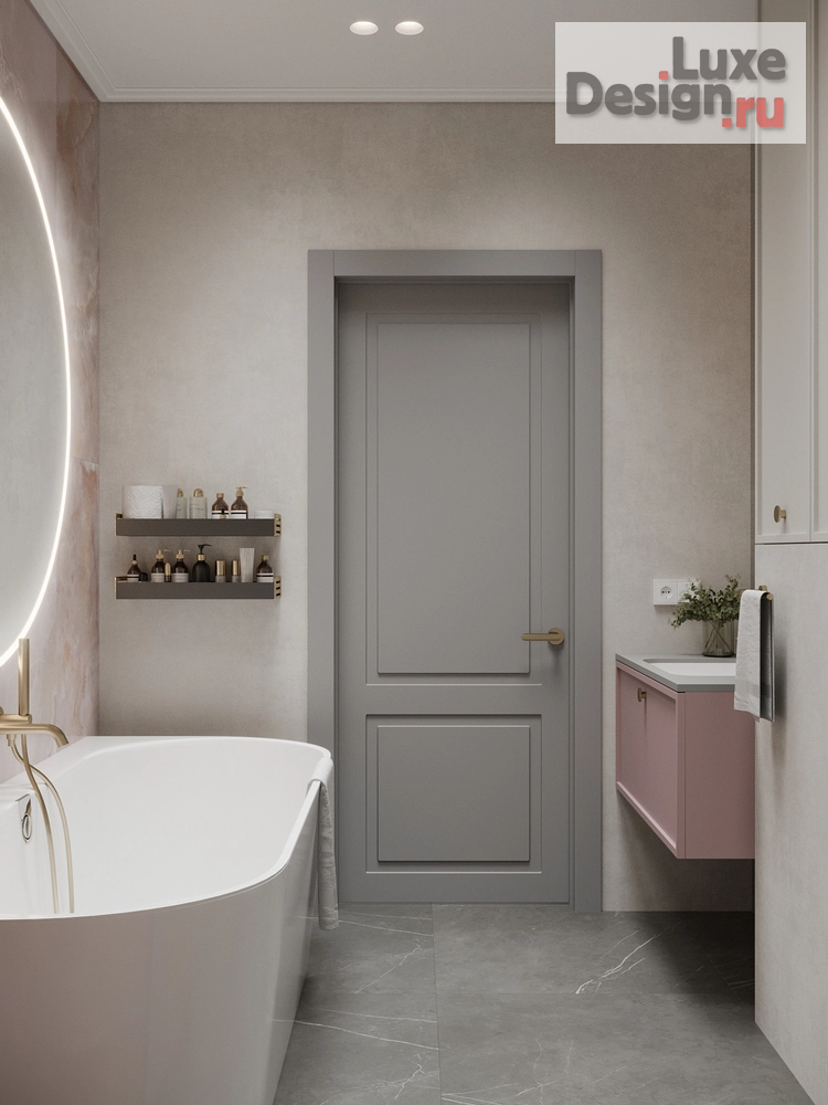 Дизайн интерьера трехкомнатной квартиры "Квартира 3-х комнатная 104 м2" (фото 31)