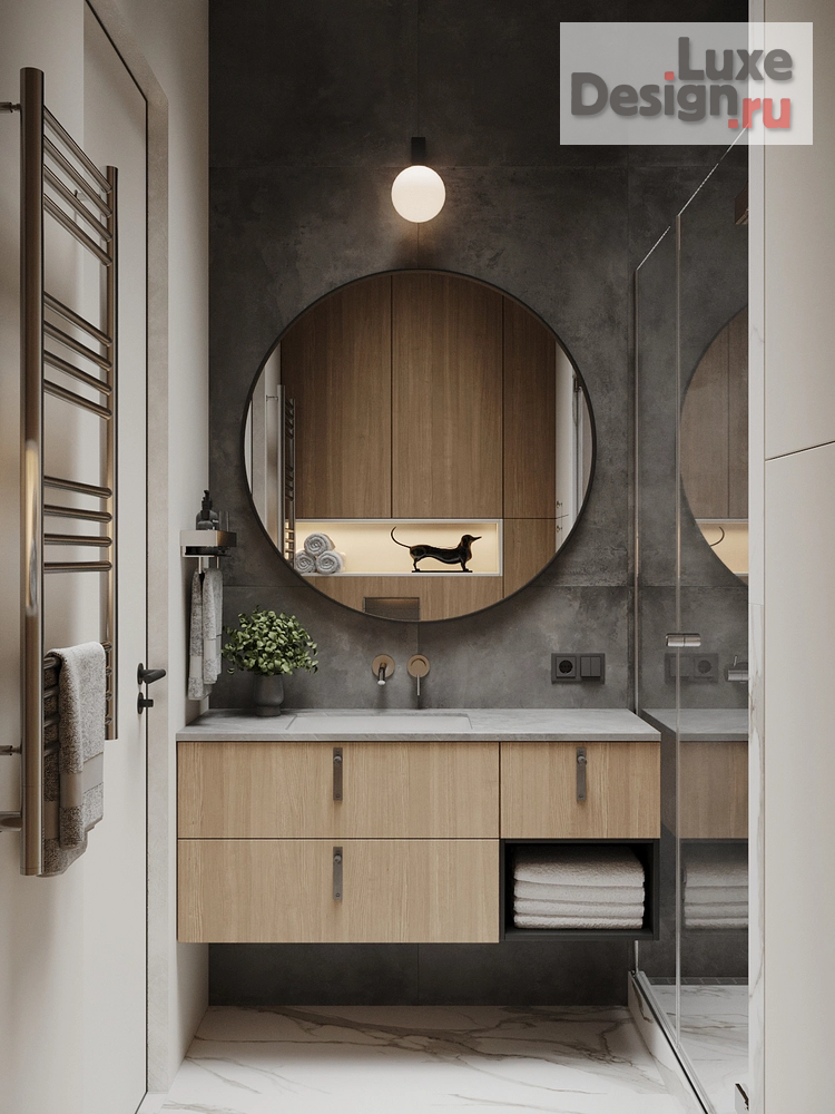 Дизайн интерьера двухкомнатной квартиры "Квартира. Московский 61." (фото 17)