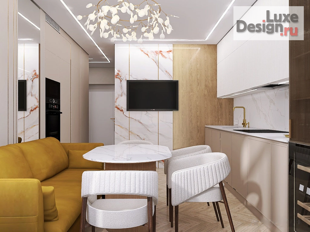 Дизайн интерьера трехкомнатной квартиры "ЖК "Main Haus"" (фото 14)