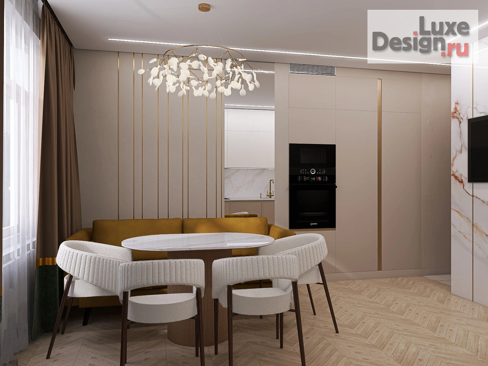 Дизайн интерьера трехкомнатной квартиры "ЖК "Main Haus"" (фото 15)