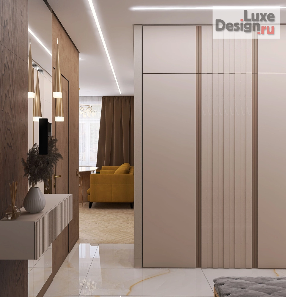 Дизайн интерьера трехкомнатной квартиры "ЖК "Main Haus"" (фото 17)