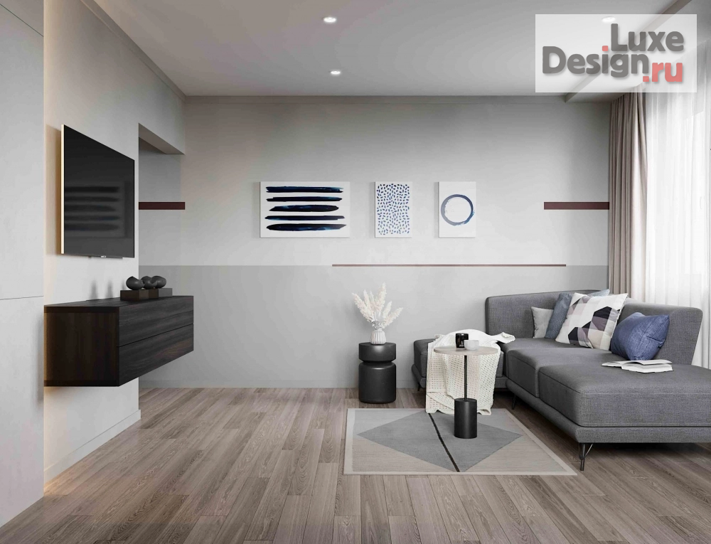 Дизайн интерьера квартиры "ЖК Вега" (фото 3)