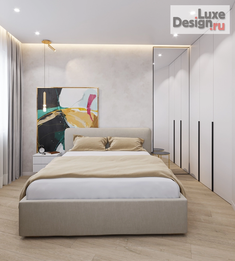 Дизайн интерьера однокомнатной квартиры "ЖК Датский Квартал" (фото 17)