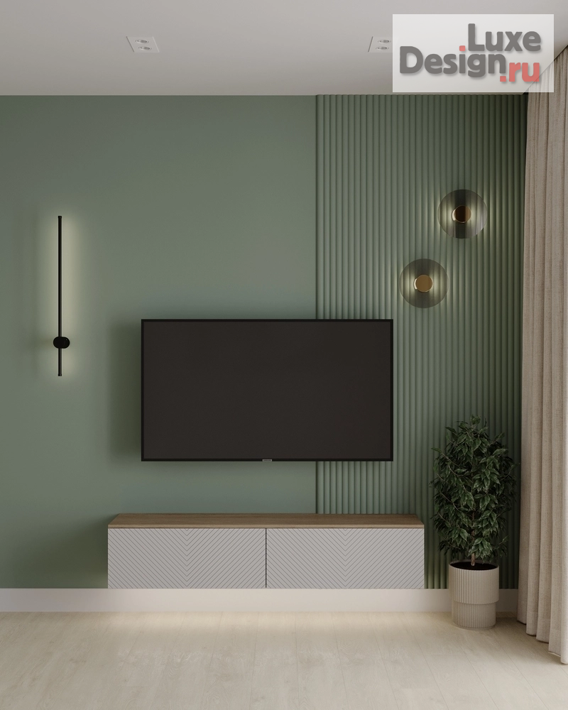 Дизайн интерьера трехкомнатной квартиры "ЖК Нижне-каменская" (фото 2)