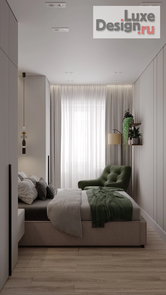 Дизайн интерьера трехкомнатной квартиры "ЖК Нижне-каменская" (фото 10)