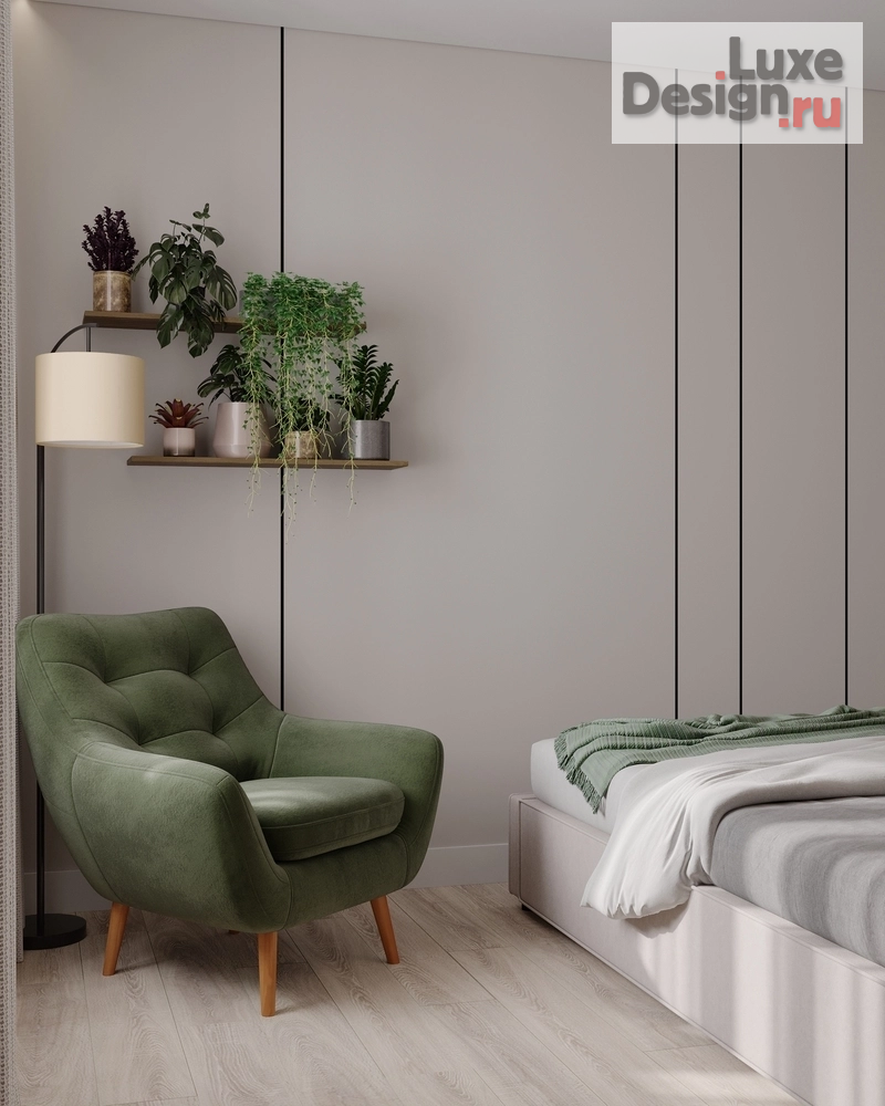 Дизайн интерьера трехкомнатной квартиры "ЖК Нижне-каменская" (фото 12)