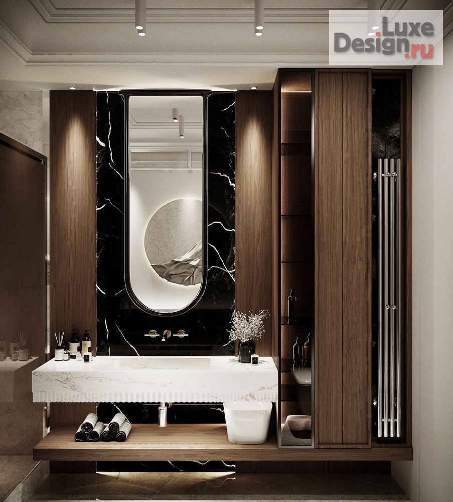 Дизайн интерьера двухкомнатной квартиры "Современная классика в светлых тонах" (фото 14)