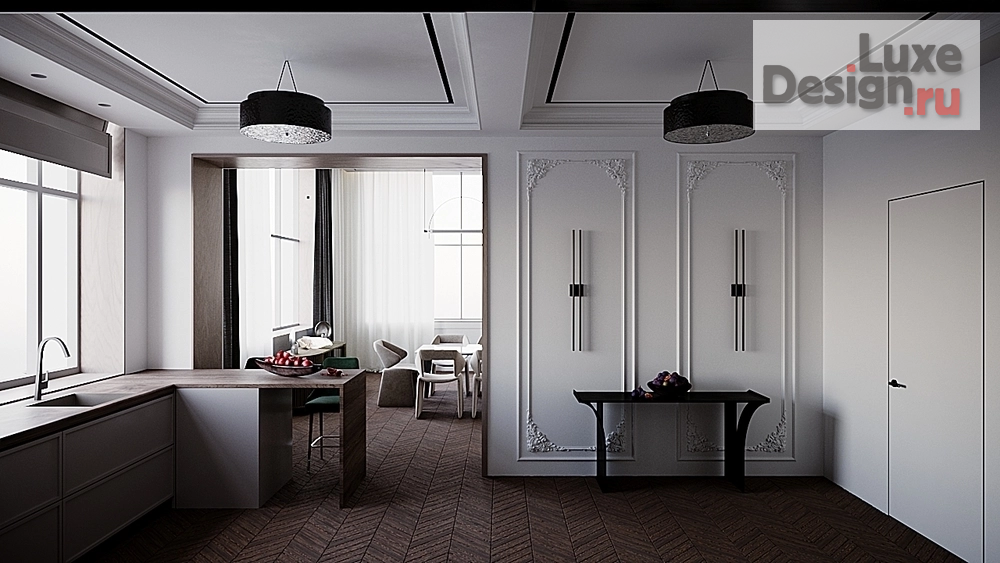 Дизайн интерьера загородного дома "Вилла в п. Шато Соверен" (фото 9)