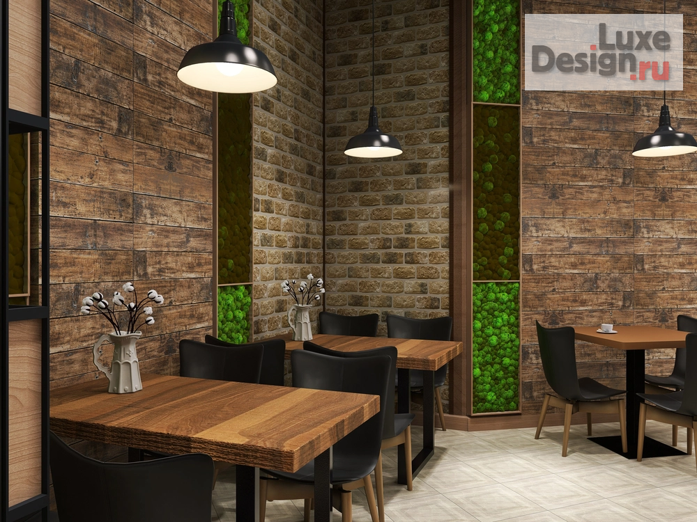 Дизайн интерьера кафе "Дизайн для кафе-бранч" (фото 3)