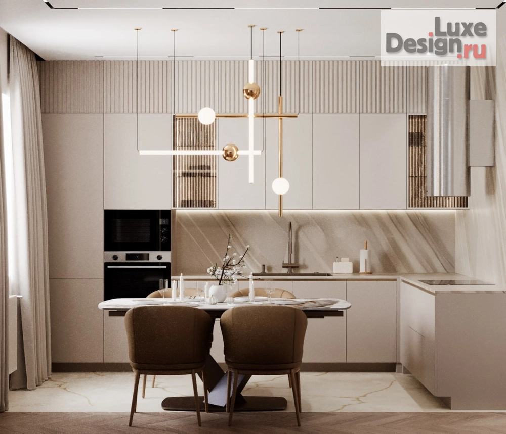 Дизайн интерьера трехкомнатной квартиры "Дизайн проект ЖК Балтийская жемчужина" (фото 1)