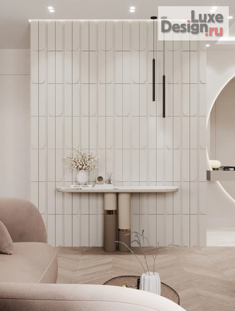 Дизайн интерьера трехкомнатной квартиры "Дизайн проект ЖК Балтийская жемчужина" (фото 7)