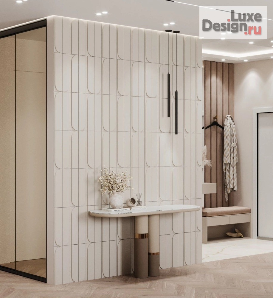 Дизайн интерьера трехкомнатной квартиры "Дизайн проект ЖК Балтийская жемчужина" (фото 8)