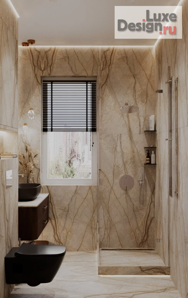 Дизайн интерьера трехкомнатной квартиры "Дизайн проект ЖК Балтийская жемчужина" (фото 10)