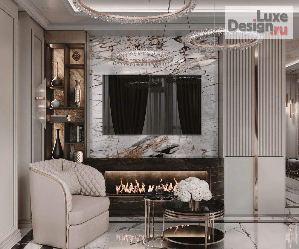 Дизайн интерьера трехкомнатной квартиры "Дизайнер интерьера" (фото 10)