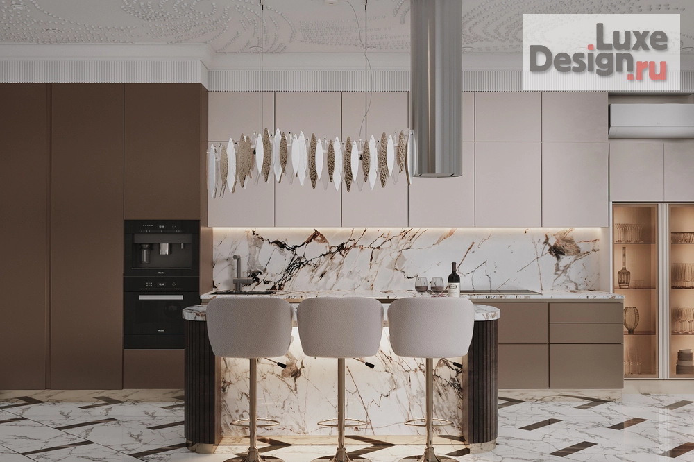 Дизайн интерьера трехкомнатной квартиры "Дизайнер интерьера" (фото 3)