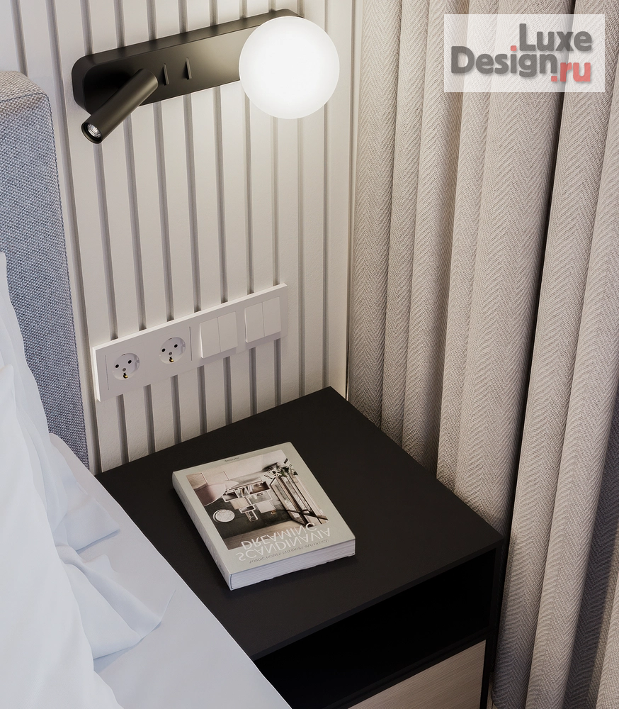 Дизайн интерьера двухкомнатной квартиры "Квартира в жк "Новая Москва"" (фото 17)